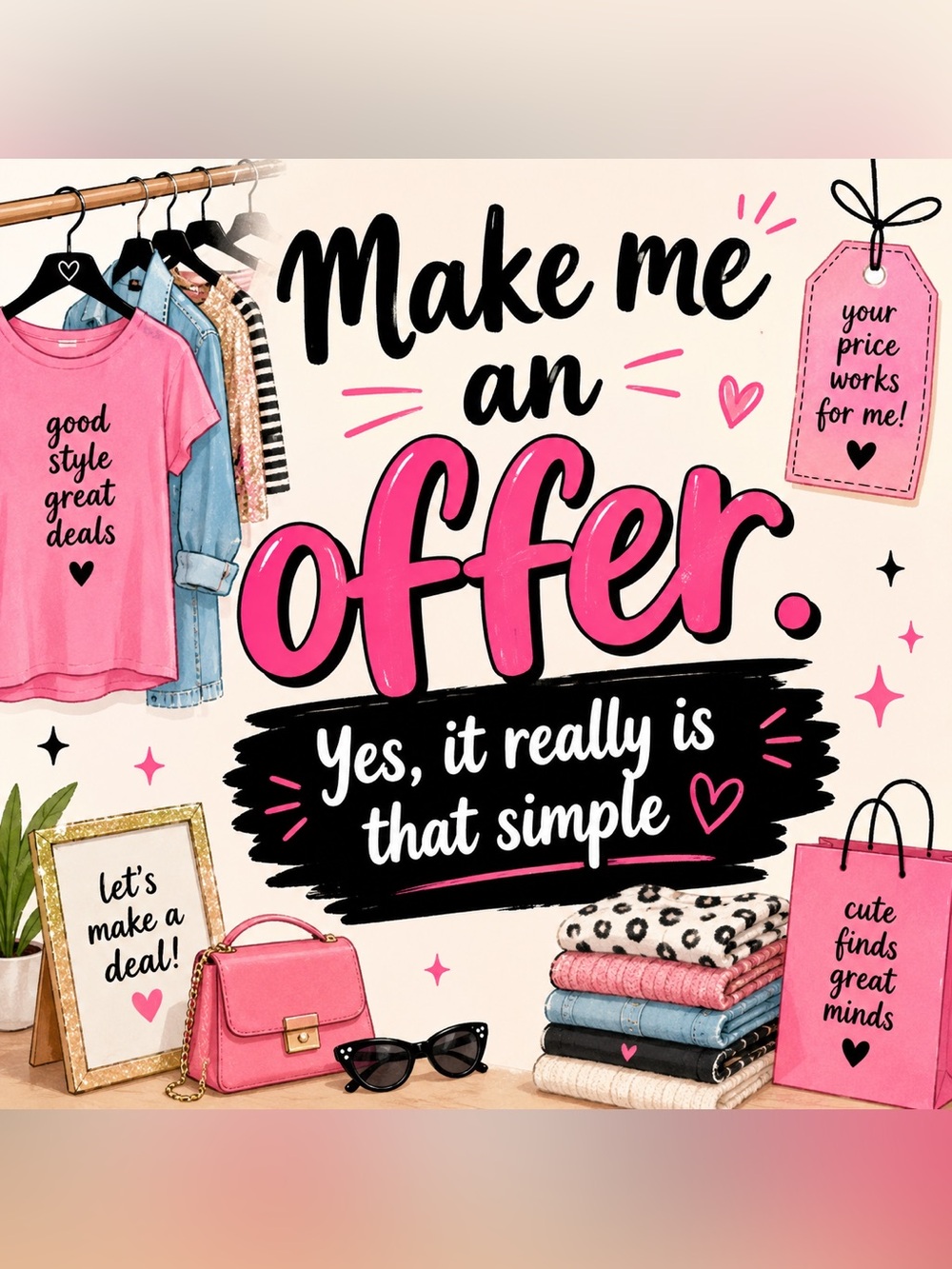 I LOVE SELLING & SHIPPING
MAKE ME AN OFFER TODAY